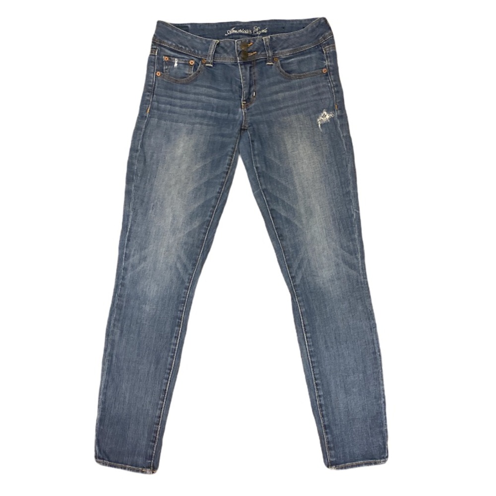 American Eagle Outfitters Blue Skinny Jeans